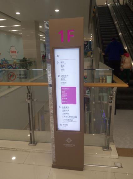 不銹鋼鏤空導視牌